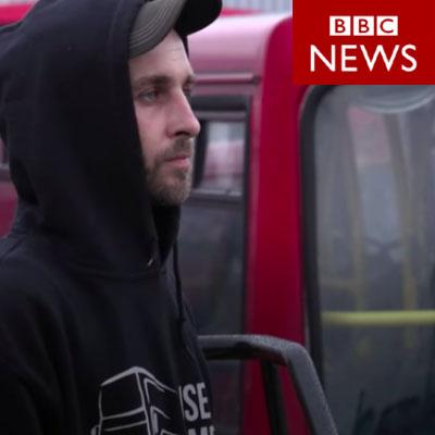 20 JUN - BBC LONDON - BUSES 4 HOMELESS FEATURE